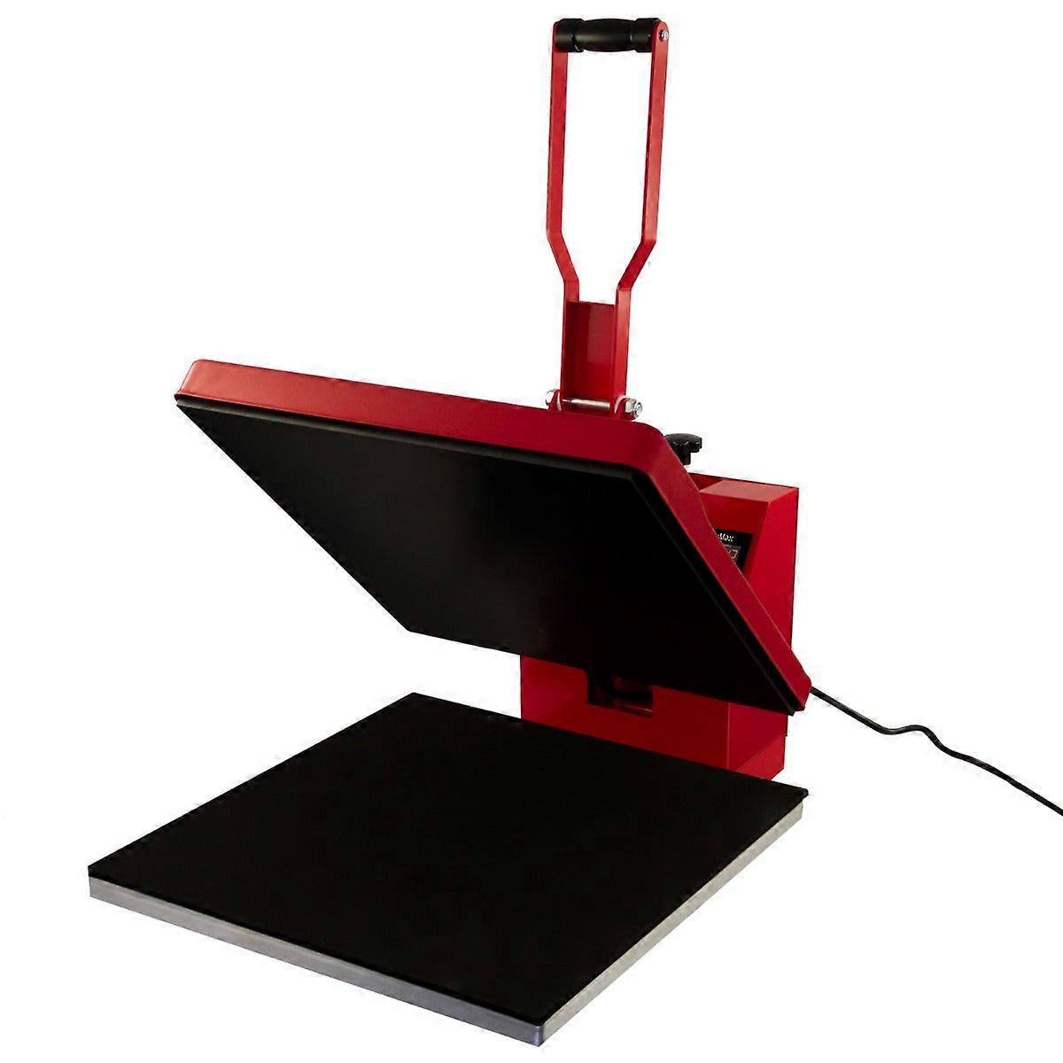 Heat Press Digital Transfer Machine Sublimation Printer 50 x 50cm Flat Clam PTFE Sheet Touchscreen