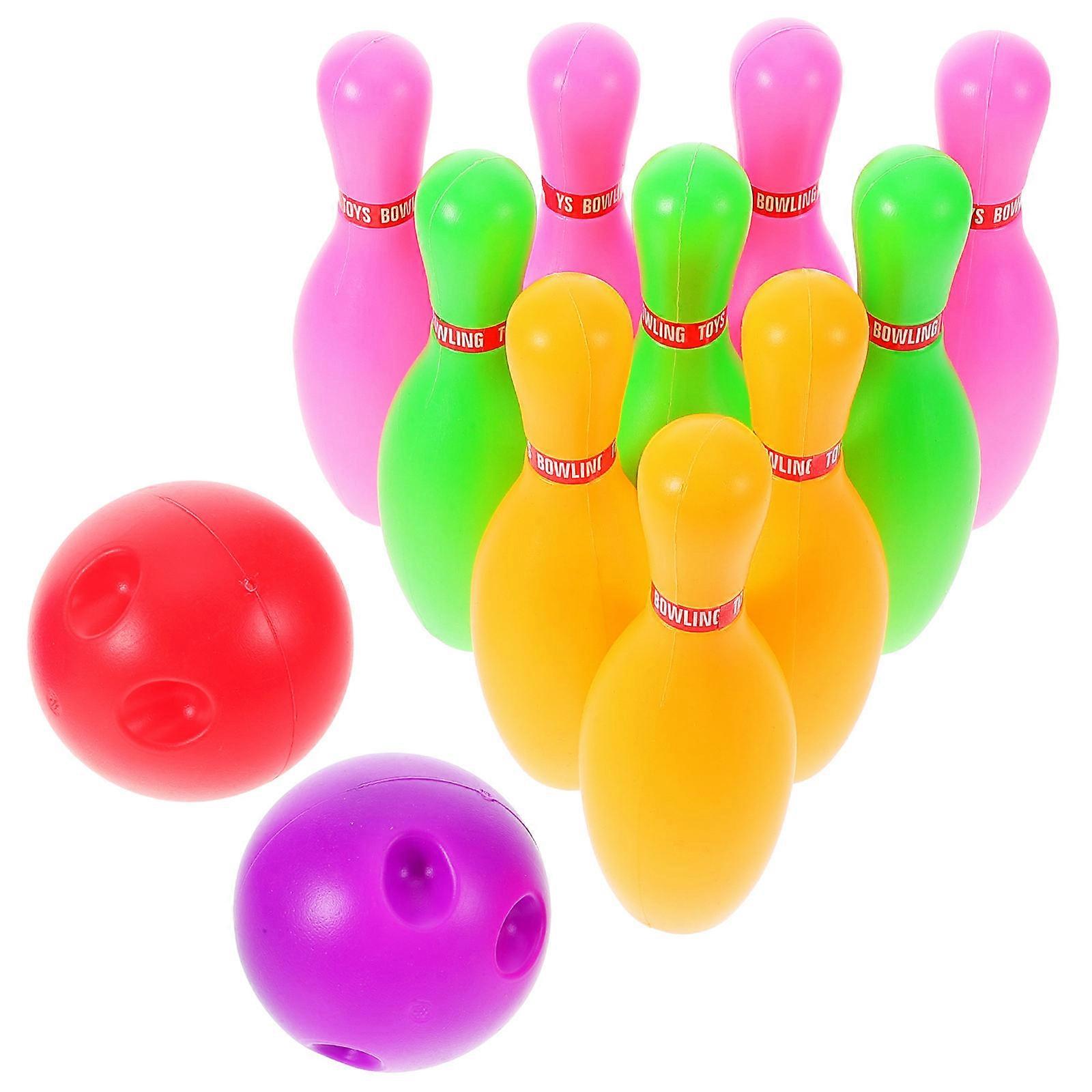 Kids Bowling Set with Multi Plastic Pins and Toy Ball for Fun Interactive Play and Family Bonding 1