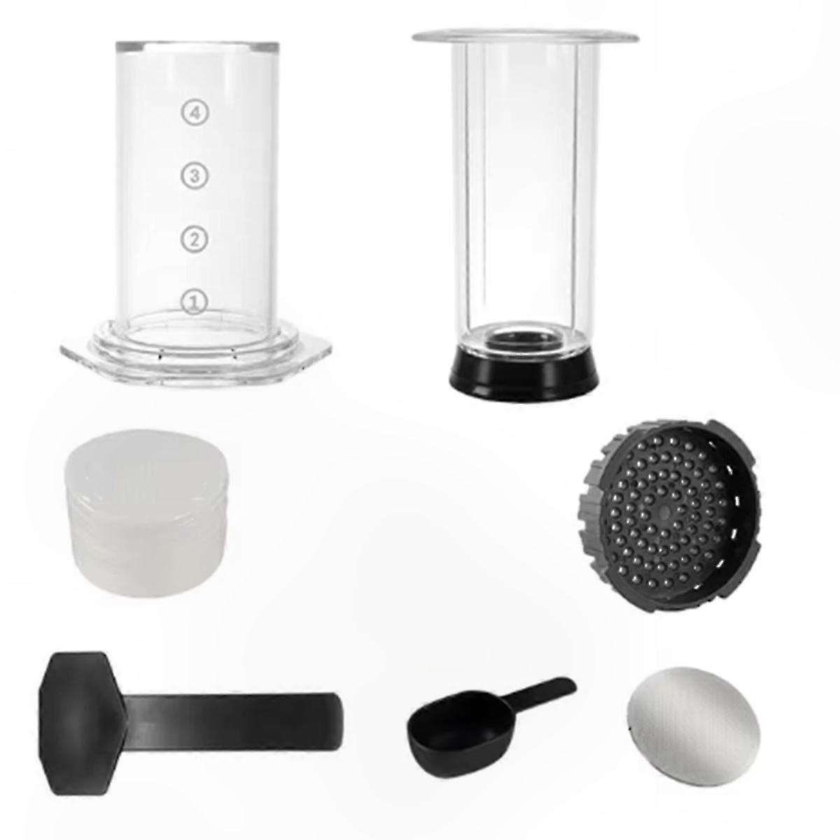 Portable Espresso Maker with French Press Functionality for Coffee Lovers