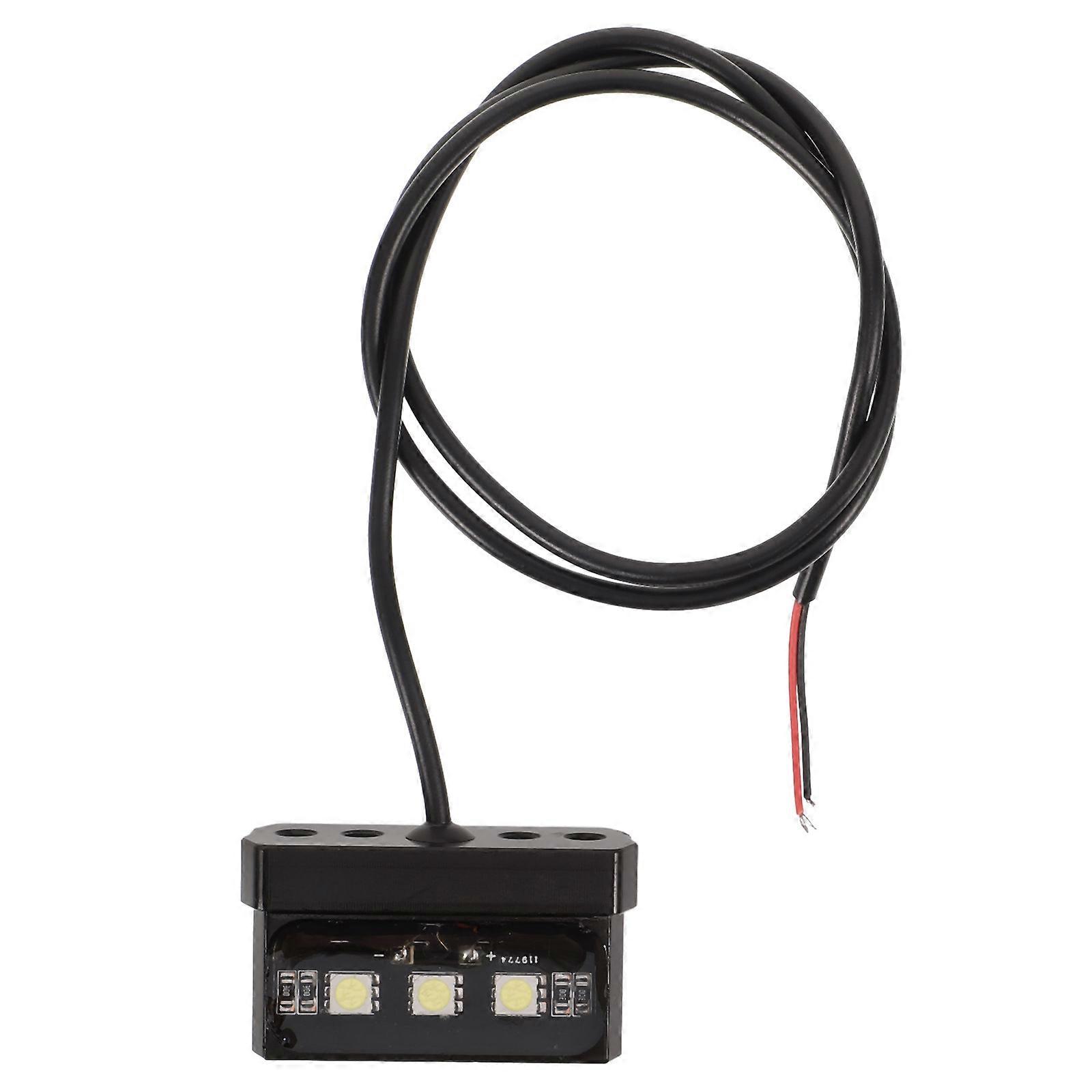 Towing Lights License Plate Light Rv Low Light Conditions Compact Versatile Functionality 1Set