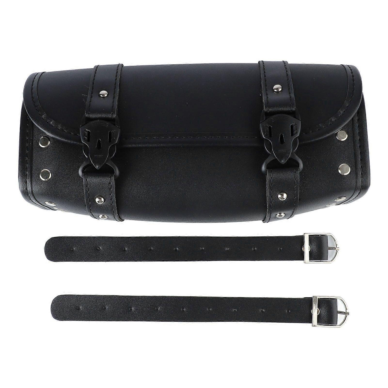 motorcycle waterproof roll bag with 2 strap buckle closure