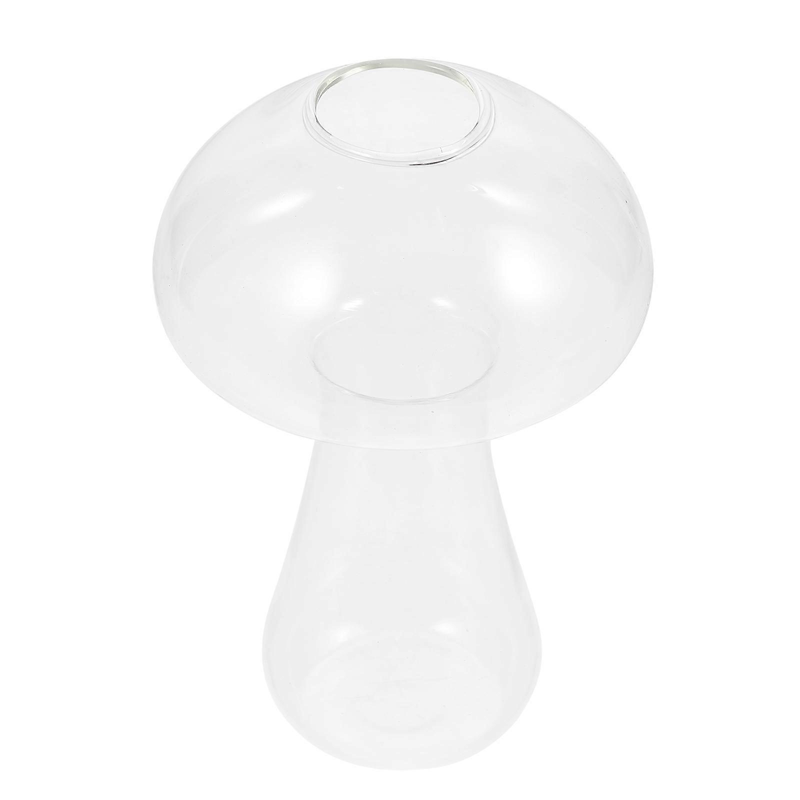 Versatile Mushroom Tank Vase, Functional Ornament for Various Settings