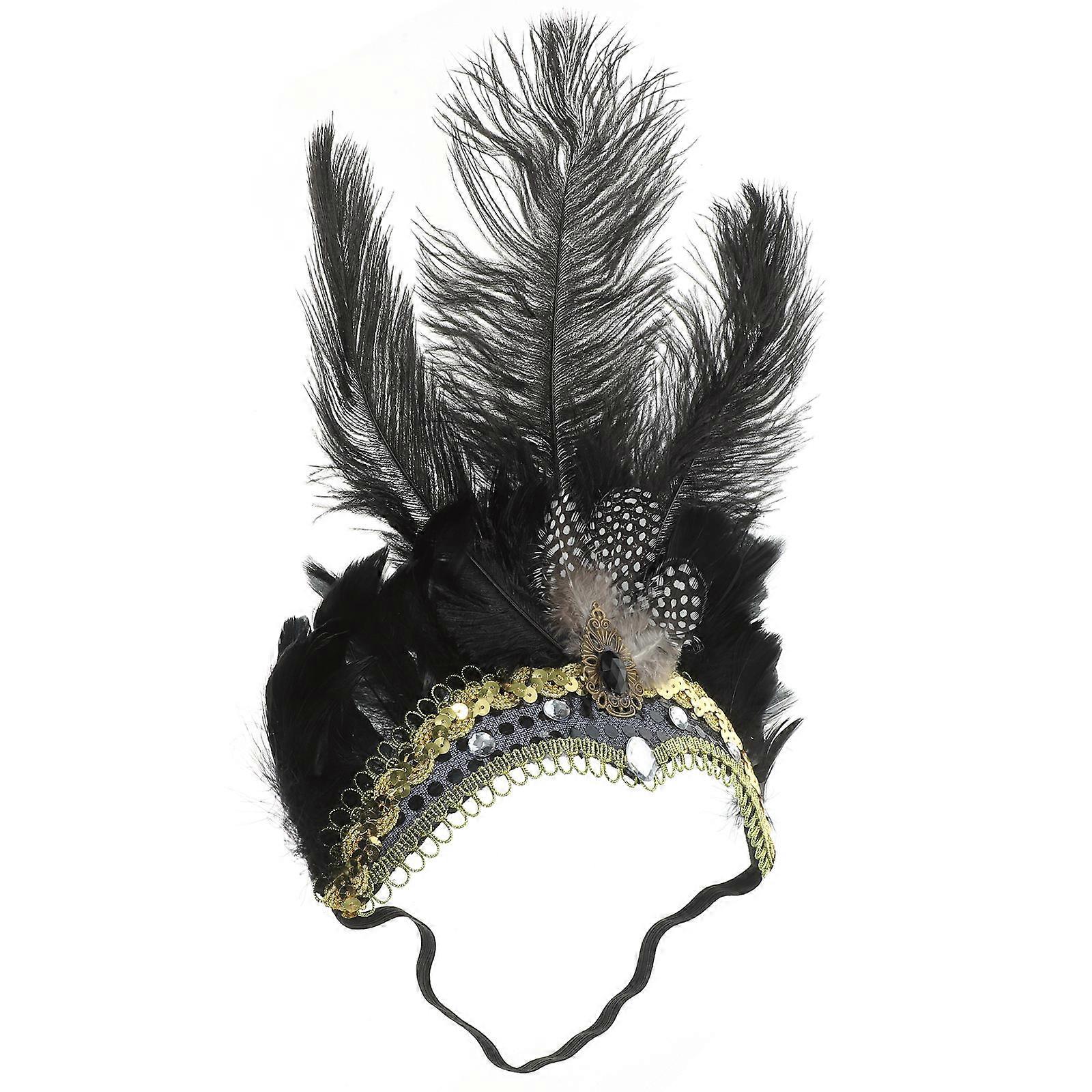 Decorative Fascinator Headband, Suitable for Cosplay and Stage Performances, Eye-Catching