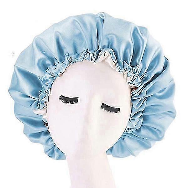 Bran Shower Cap, 3-Pack Double Waterproof Layers for Women