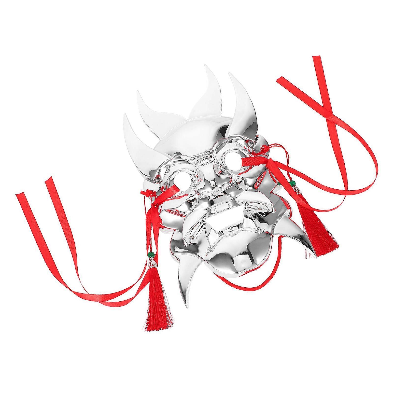 Durable Samurai Mask For Halloween Masquerade Features Details 1Pcs