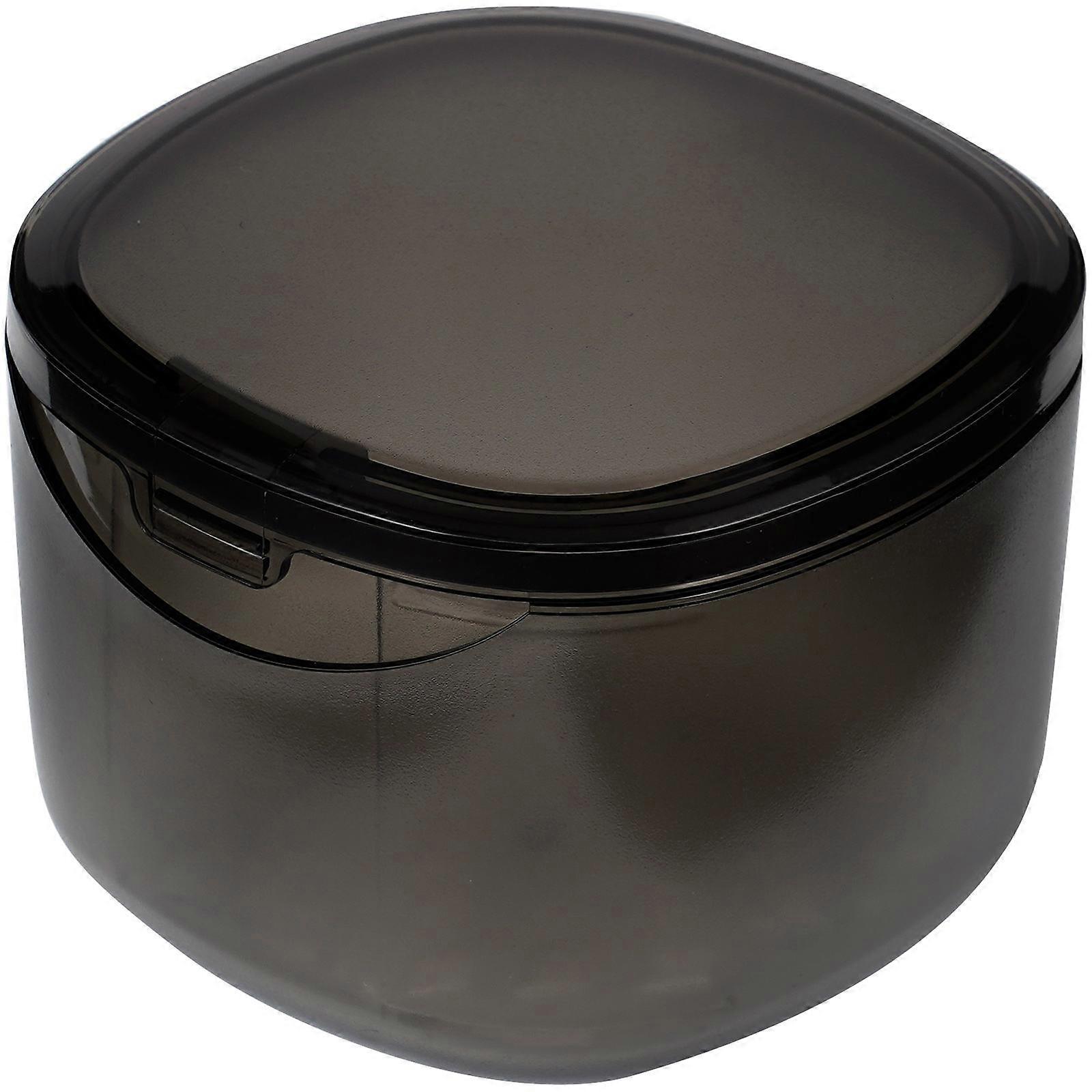 Dental Retainer Case Retainer Cleaner Case Denture Case Denture Bath Box for Cleaning Storage