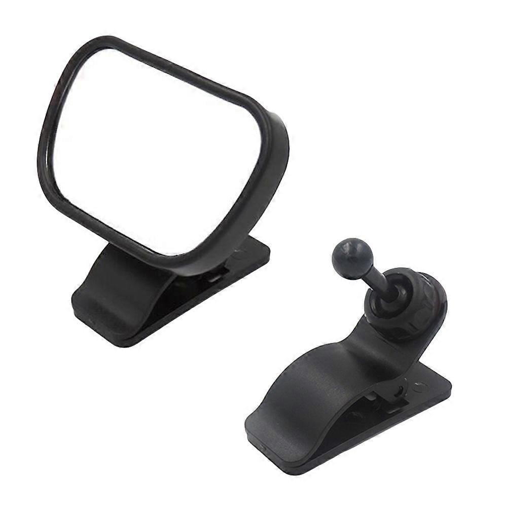 Adjustable Angle Car Auxiliary Mirror For Safe Drive And Baby Observation 1Pack
