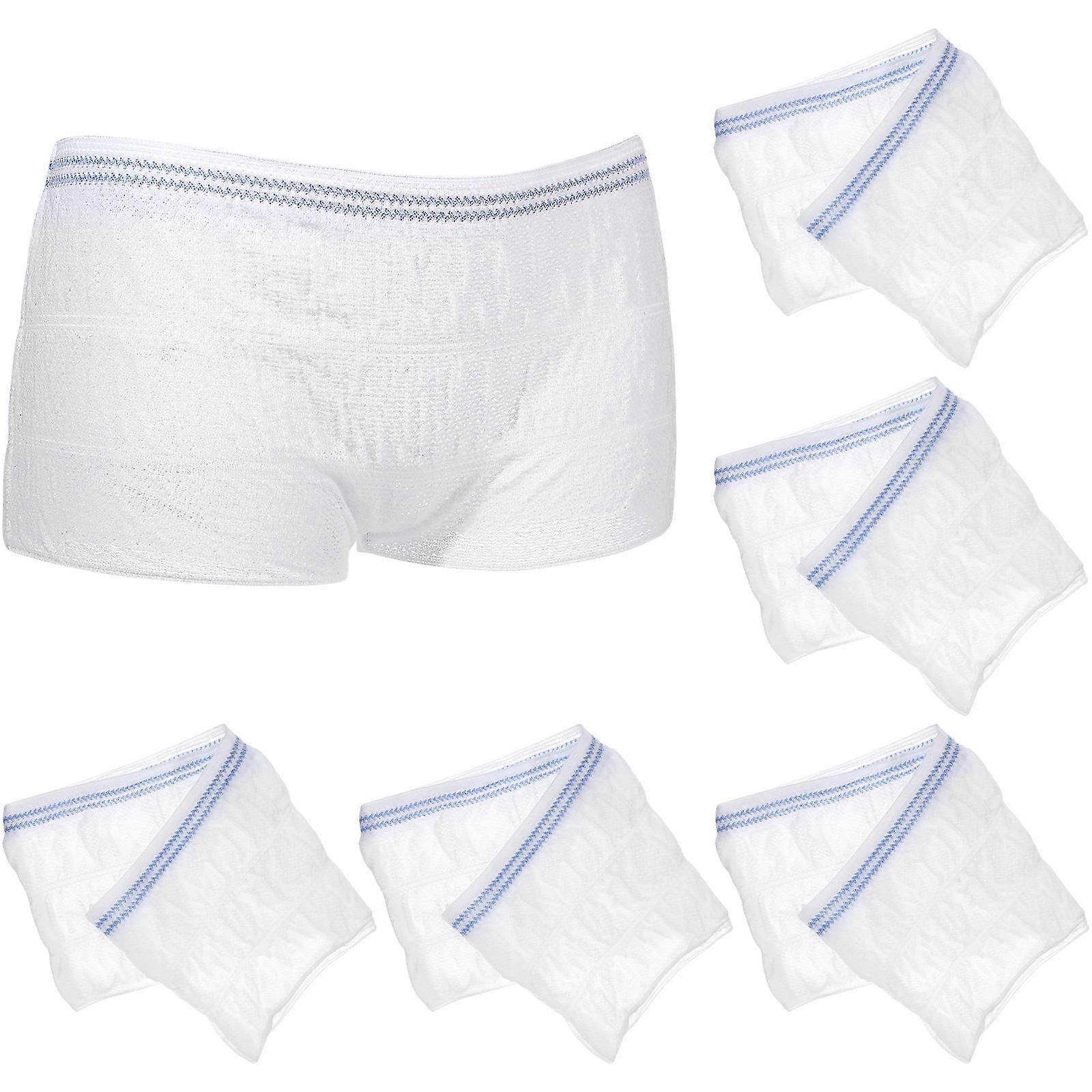 High Waist Postpartum Panties 6Pack For Elderly With Urinary Incontinence Multi Color Post Recovery