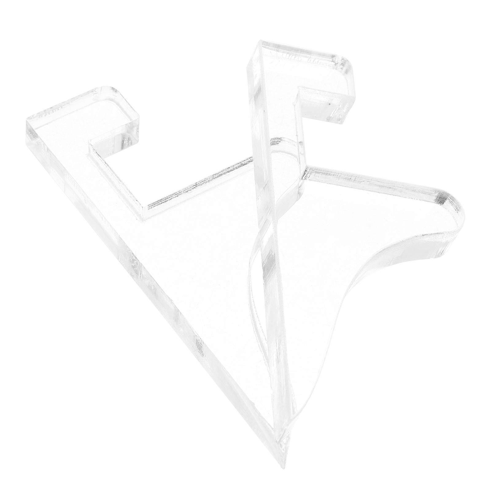 Transparent Acrylic Certificate Stand for Desk/Tabletop Clear Display Frame for Photos & Documents, Space Saving & Sturdy Decor