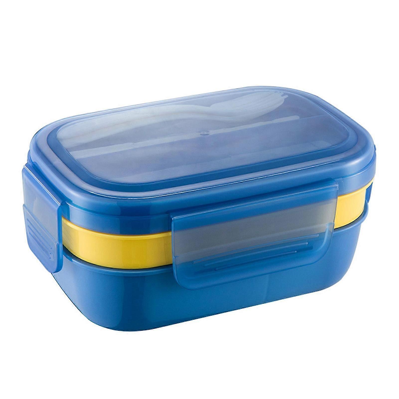 Stackable Bento Lunch Box - Leakproof Multi-Compartment Container for Kids & Adults