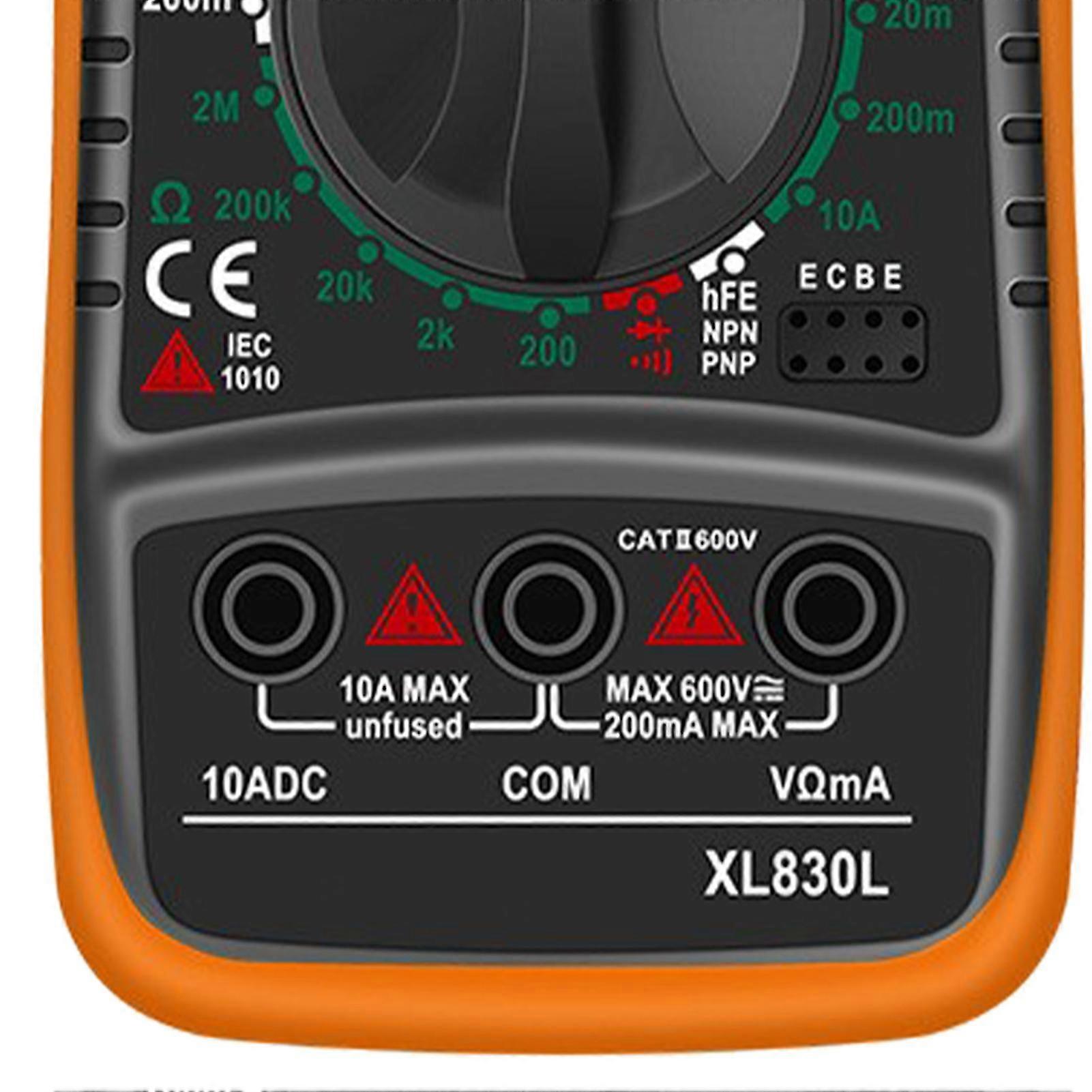 Digital Display Multimeter High Accuracy Voltage Current Resistance Meter Voltmeter Ammeter 2025