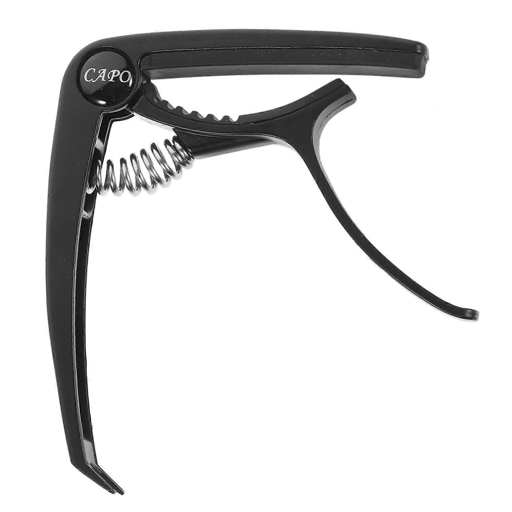Guitar Capo for Acoustic and Electric Folk Guitars, Zinc Alloy Tuner, Easy to Use, Adjustable for Various Neck Sizes