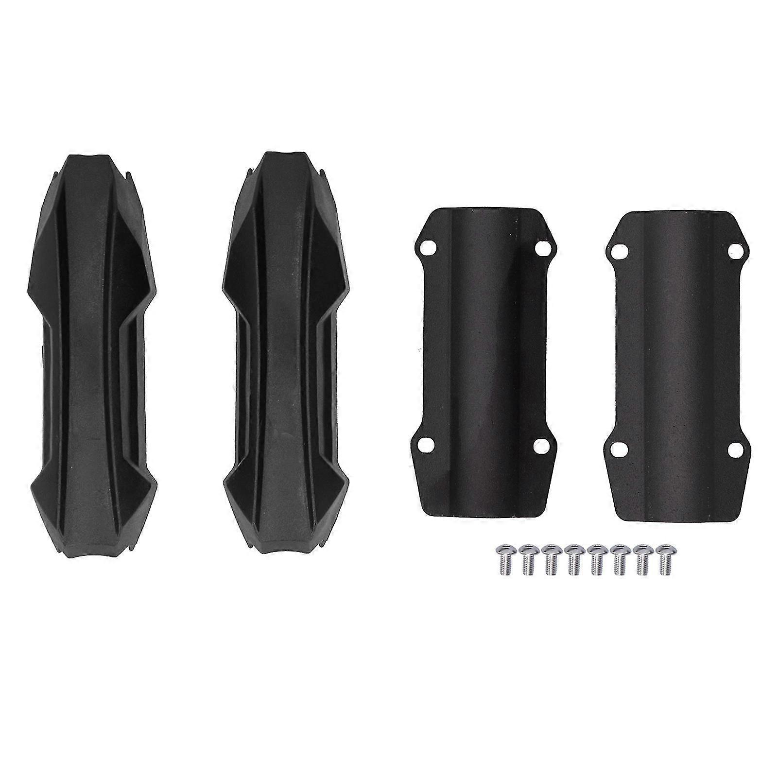 1" Motorcycle Bumper Protector | Durable Black Anti-Falling Guard for Any Bike