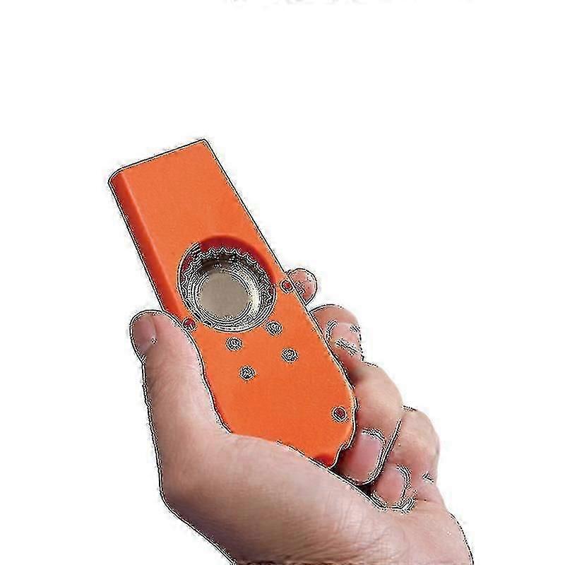 Ouvre-bouteille éjectable pour bouteilles de bière (1 pièce, orange)