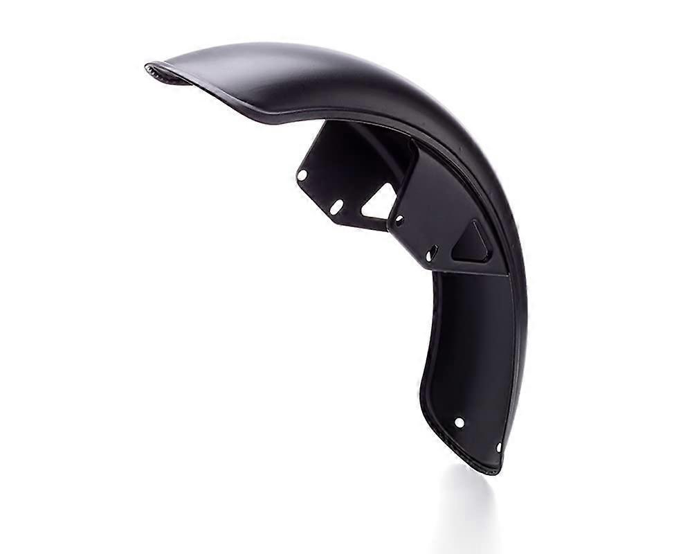 Motorcycle Mudguard Metal Matte Black Universal Front Fender Style 18150 Compatible with Most Bikes