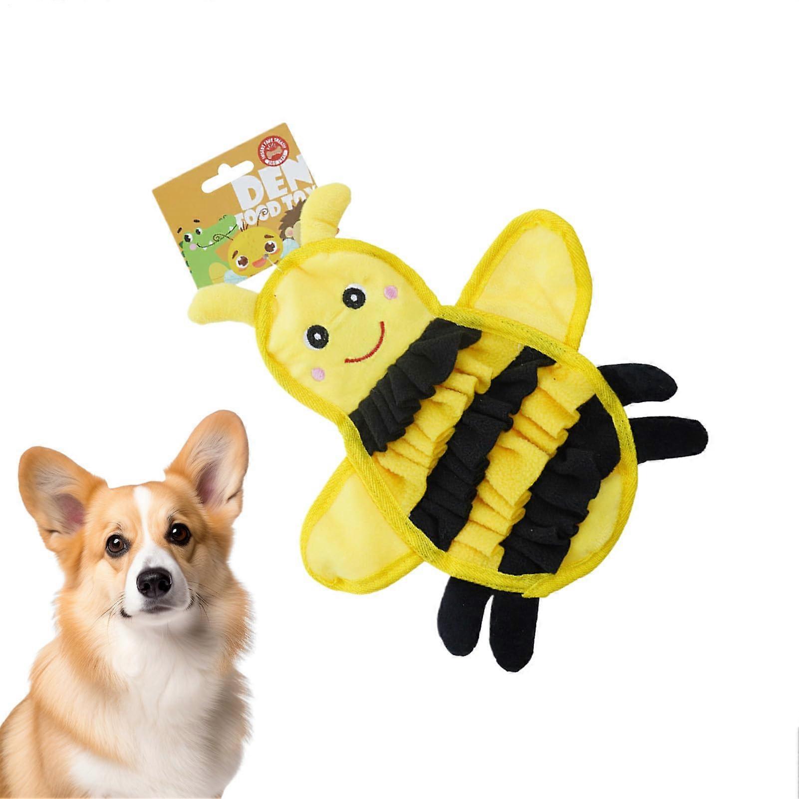 Dog Snuffle Mat - Interactive Enrichment Toy For Slow Feeding, Keeps Dogs Busy, Fleece Strips