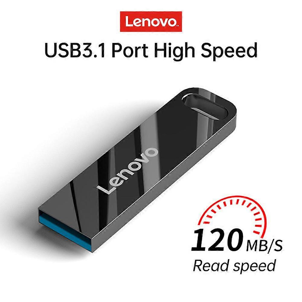 thinkplus SX1 U Disk 128GB Flash Drive USB3.1 Interface High Speed Transfer for File Video   Picture Small Size Plug and Play Wide Compatibility