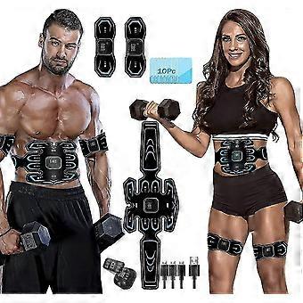 Abs Stimulator Muscle Toner , Rechargeable Wireless Ems Massager ,the Ultimate Electronic Power Abs Trainer Tw
