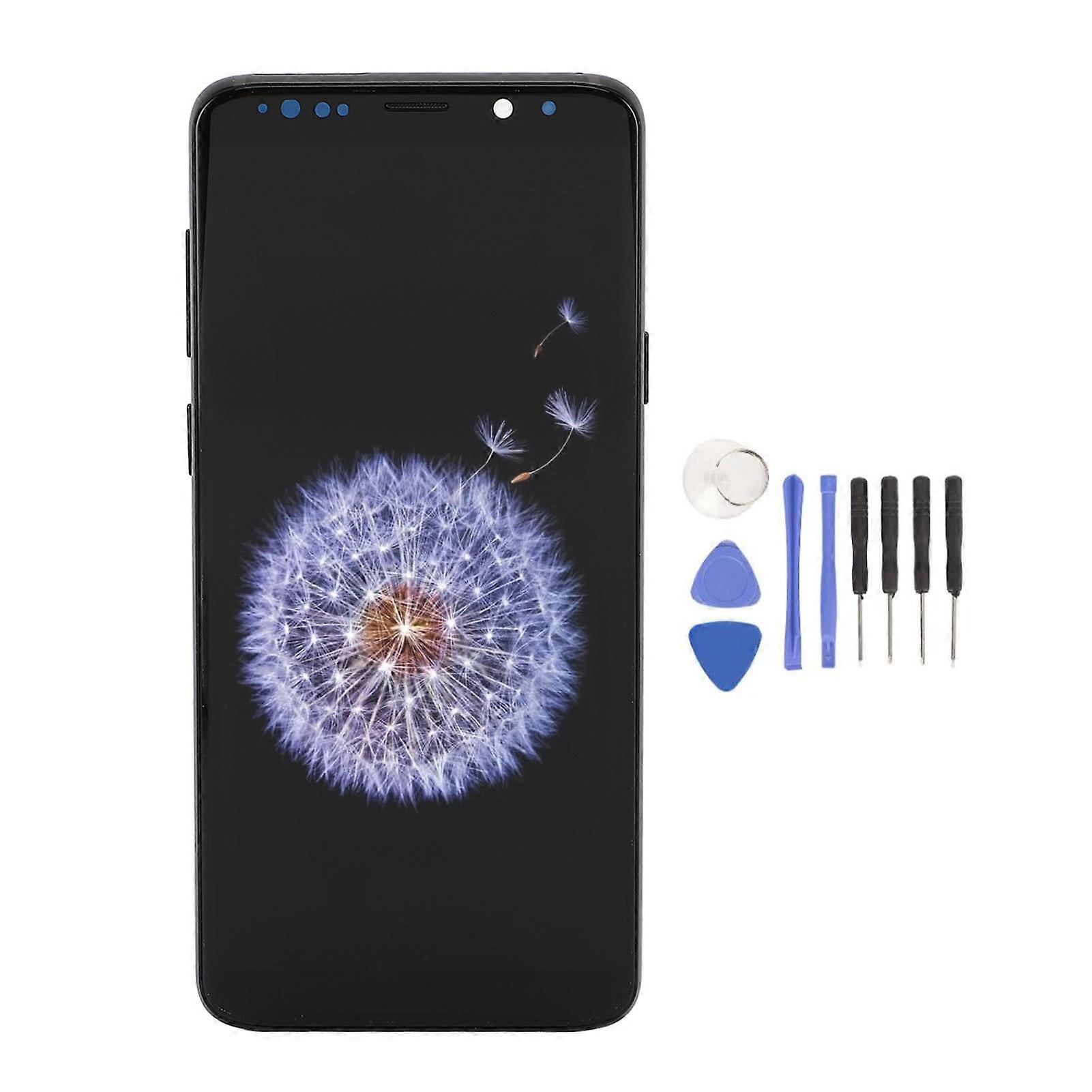 Galaxy S9 Plus 6.2" Screen Replacement Kit with Frame & Tools - Black LCD Digitizer
