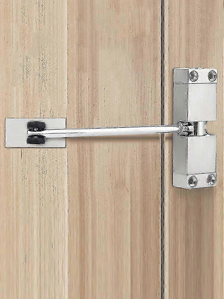 Silent Automatic Door Closer with Adjustable Speed for Simple Setup and Versatile Use Cases