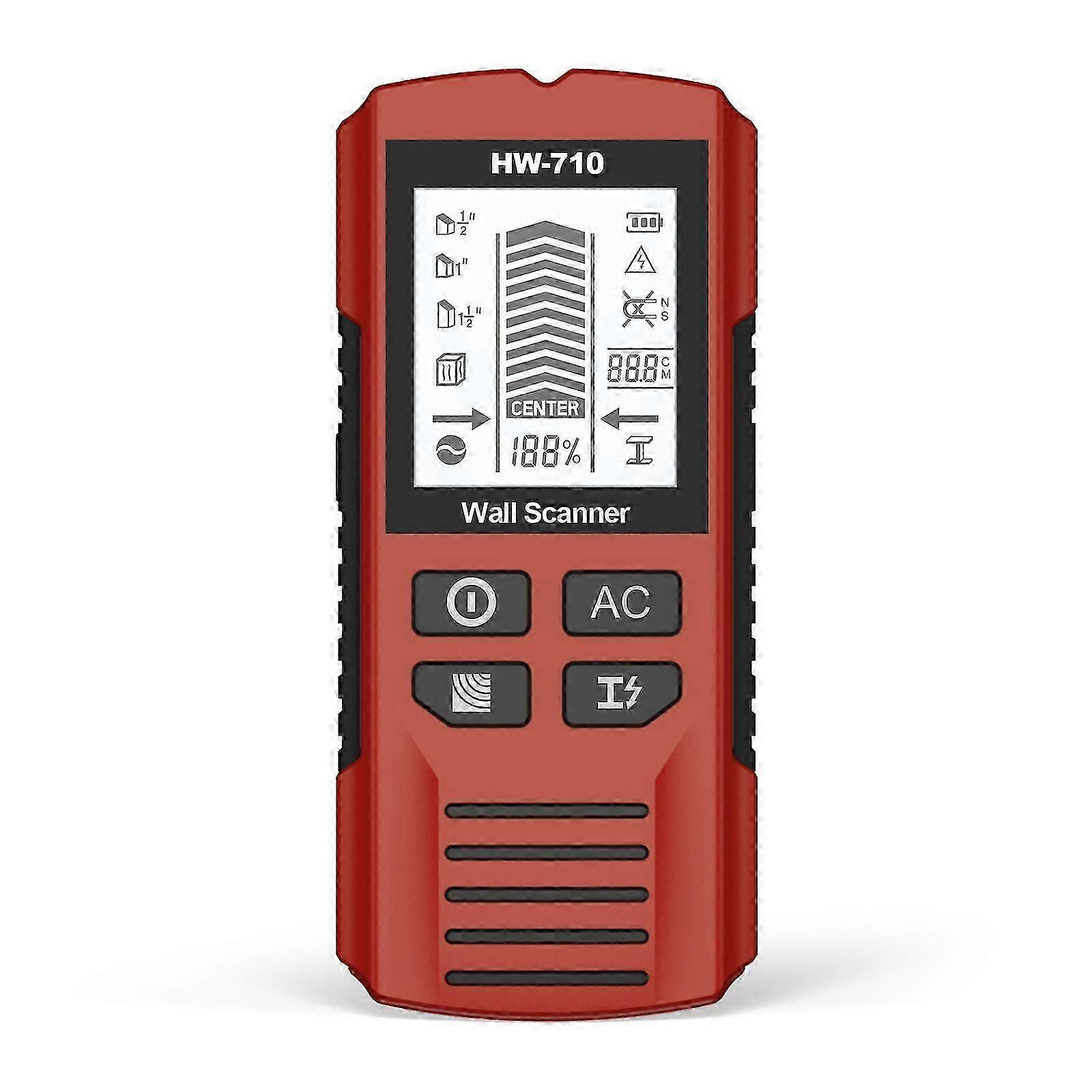 Multifunctional 5 in 1 Scanner Tool: Handheld Metal & Wall DetectorStud Finder for Precision Scouting