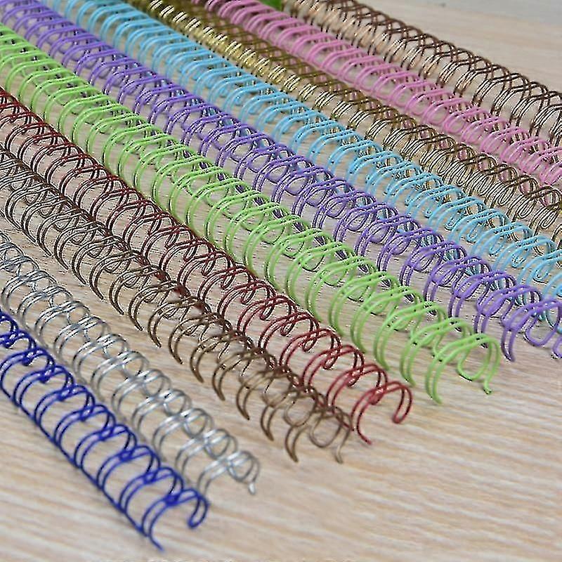 Binder Rings Clips Metal Yo Double Coils Calendar Binding Coil Notebook Spring Book Ring