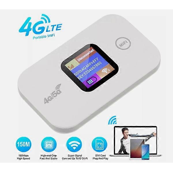 Mobiler WLAN-Router Tragbarer 4G/5G LTE-Router Mobiler WLAN-Hotspot 150 Mbit/s.