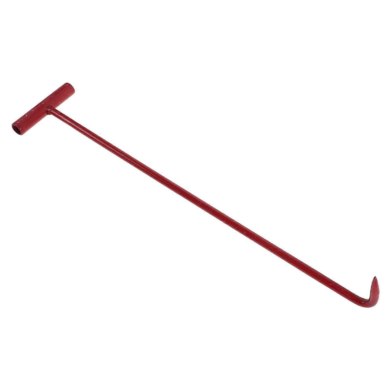 Emergency Long Reach Tool For Lifting And Moving Manhole Covers Handy Design Lifting Hook Pulling Hook Heavy Duty Handy Hook