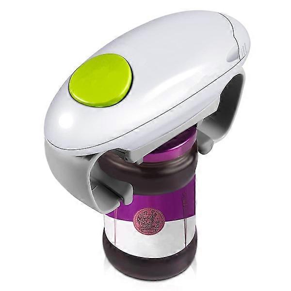 Electric Jar Opener for Weak Hands, Powerful Automatic Jar Opener for Seniors with Arthritis, Strong and Easy One-Touch Jar Opener