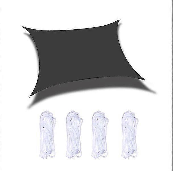 Sunshade sail with stainless steel rings, easy to install and suitable for multiple scenarios