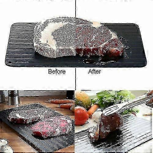 Broiling Pans Fast Defrosting Tray Plate Kitchen Defrost Meat Frozen Food Safety Tool Non Stick