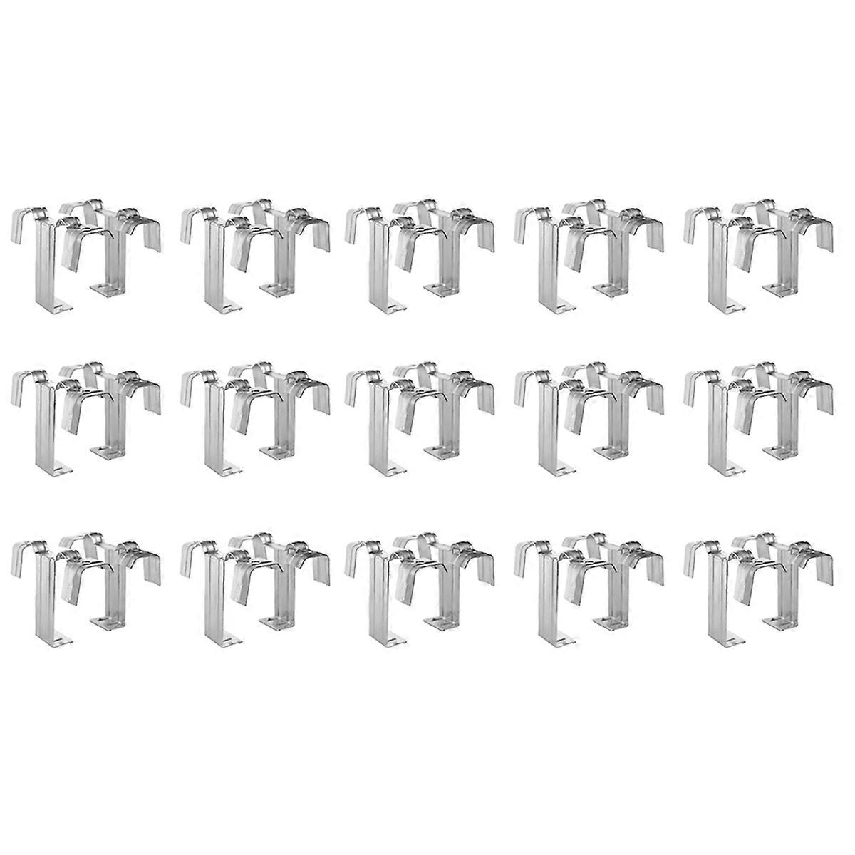 30PCS PV Photovoltaic Panel Drainage Buckle Plate Solar Panel Water Drain Clip for Solar Panel Draining 35mm