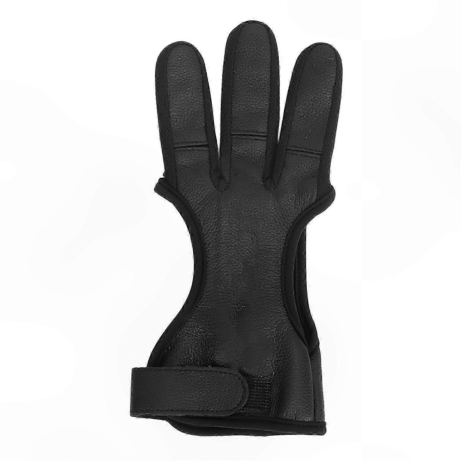 Gants de tir à l’arc avec protection en peau de daim pour arcs recourbés et à poulies
