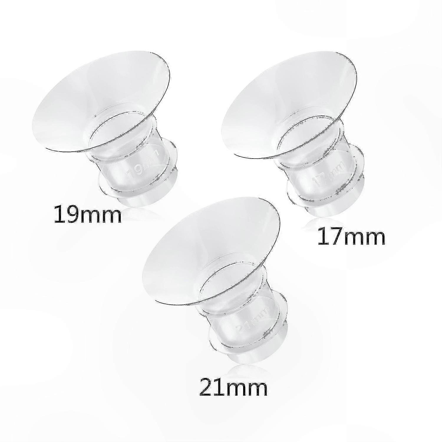 Flange Insert 17mm/19mm/21mm for Breast Pump Accessories Compatible with Multiple Brands and Models