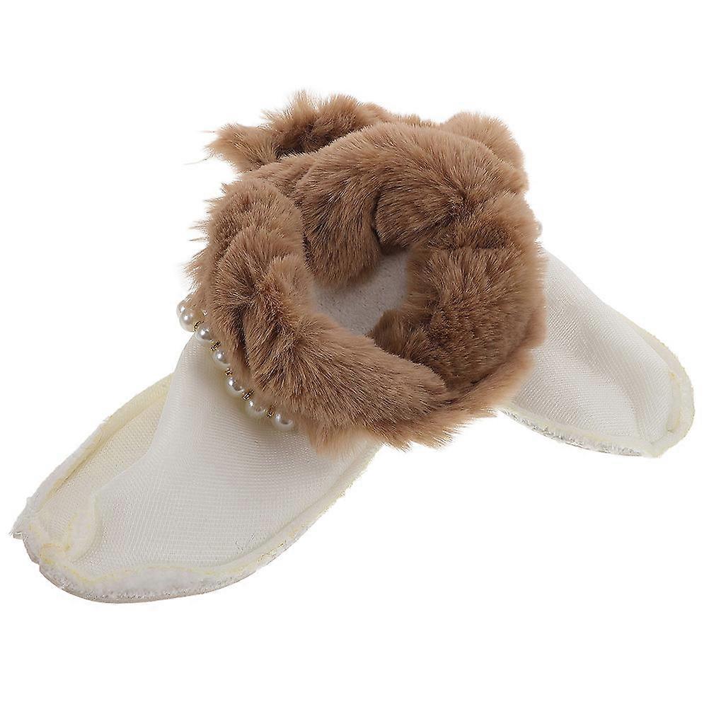 It seems like you're referring to a product listing for **shoe inserts** or **slippers** with features like **lint lining**, **warmth**, and **hole