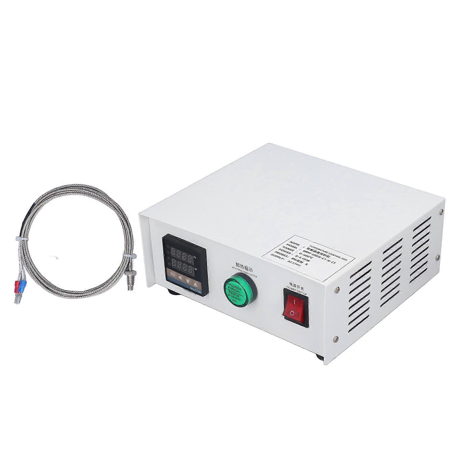 BRM-40DA-C1-X-CT PID Temp Controller 0-400℃ Stainless Steel AC220V