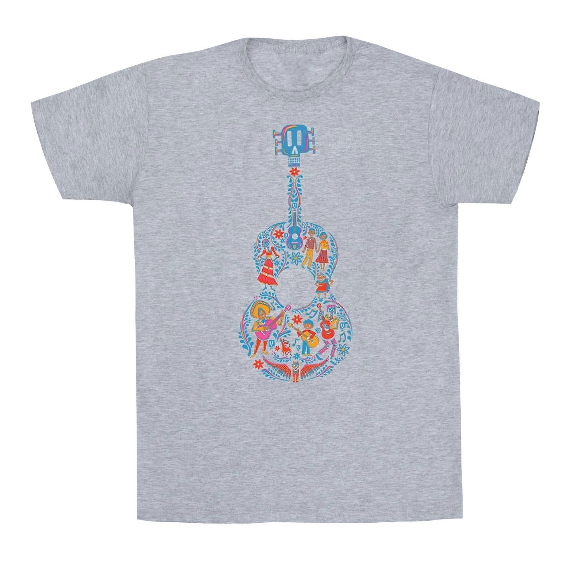 Disney Pánske tričko Coco Guitar Pattern