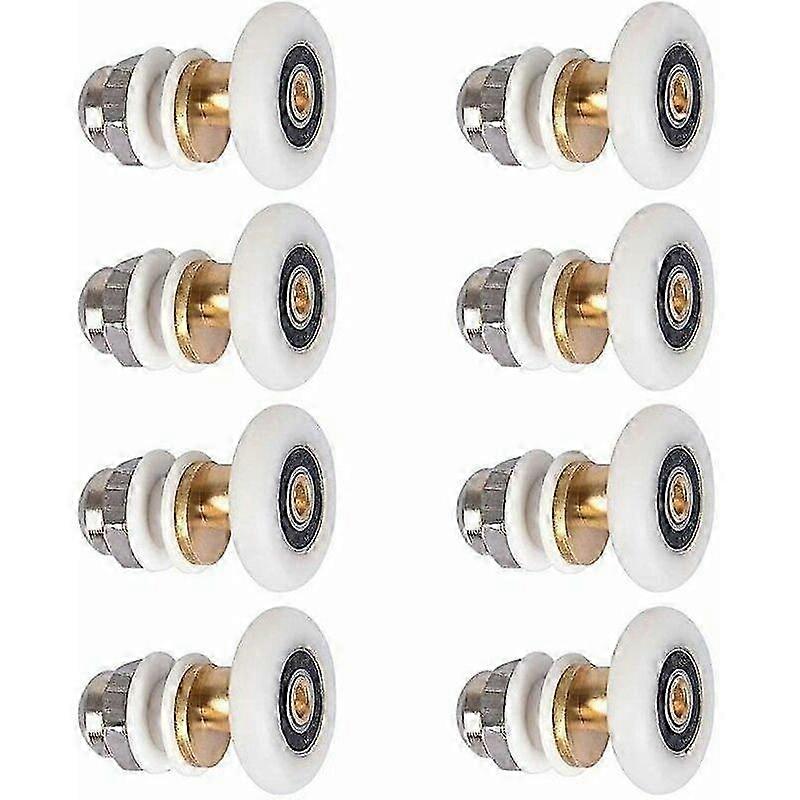 New Sliding Rollers for Shower Doors - Replacement Rollers 8 x 23 mm