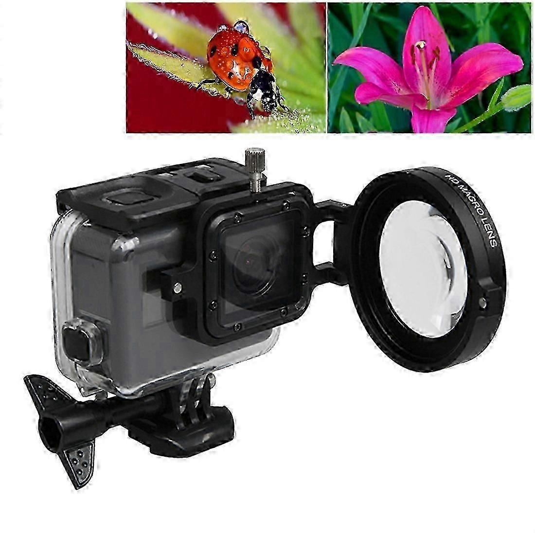 58mm 16X Macro Lens Close-up Filter For GoPro HERO5 (PrettyJ), Happy H