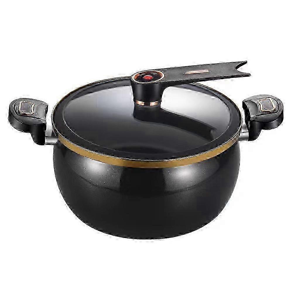 2025 Enamel Ceramic Pressure Pot 8L,Ensuring Cooking Safety.