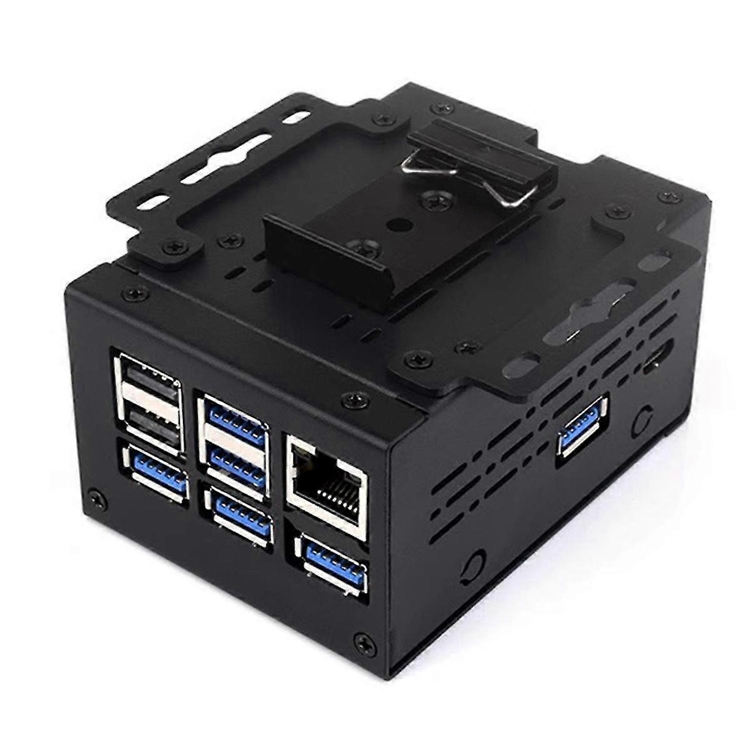 For Raspberry Pi5/5B Industrial Grade Large Space Case D