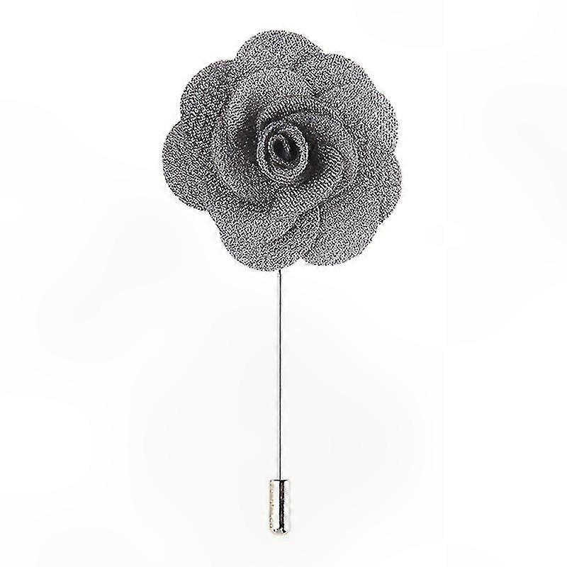Single Men's Lapel Pin Flower Accessory