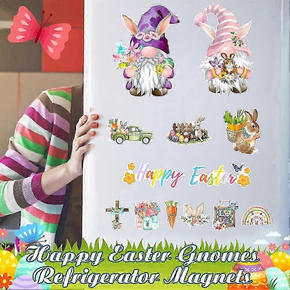 Easter Fridge Magnets Refrigerator Magnets Rabbit Car Decor 2025