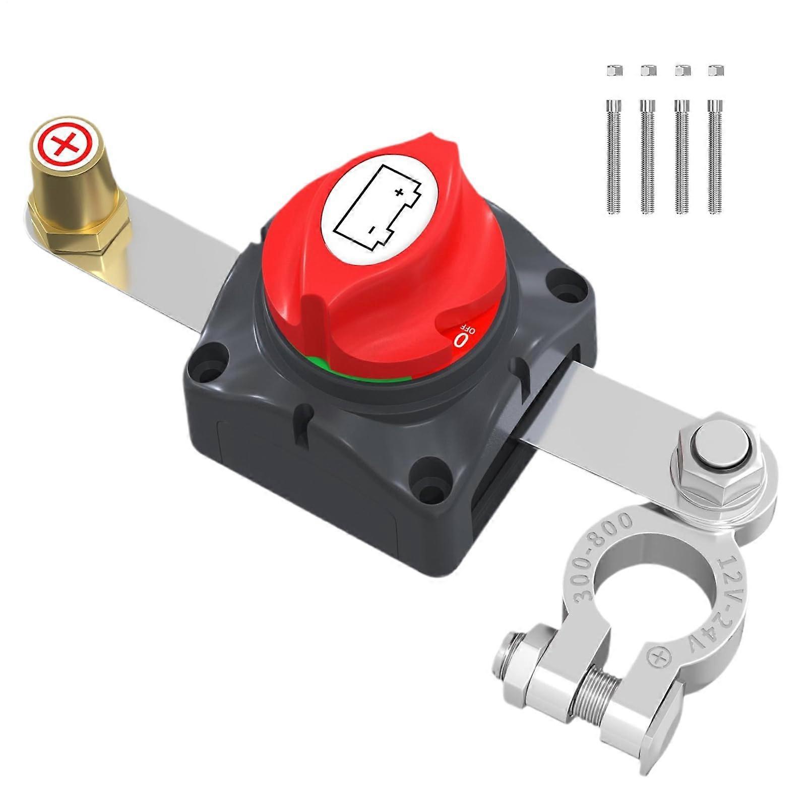 Battery Quick Disconnect Battery Cut Off For Boat Battery Disconnect Switch Marine RV Car Power Isolator Breaker