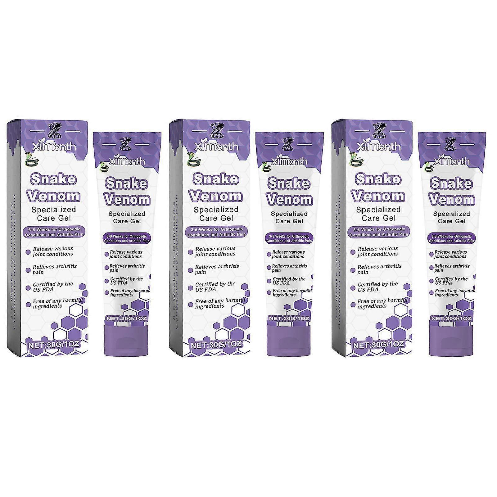 Joint pain relief cream with snake venom for adults