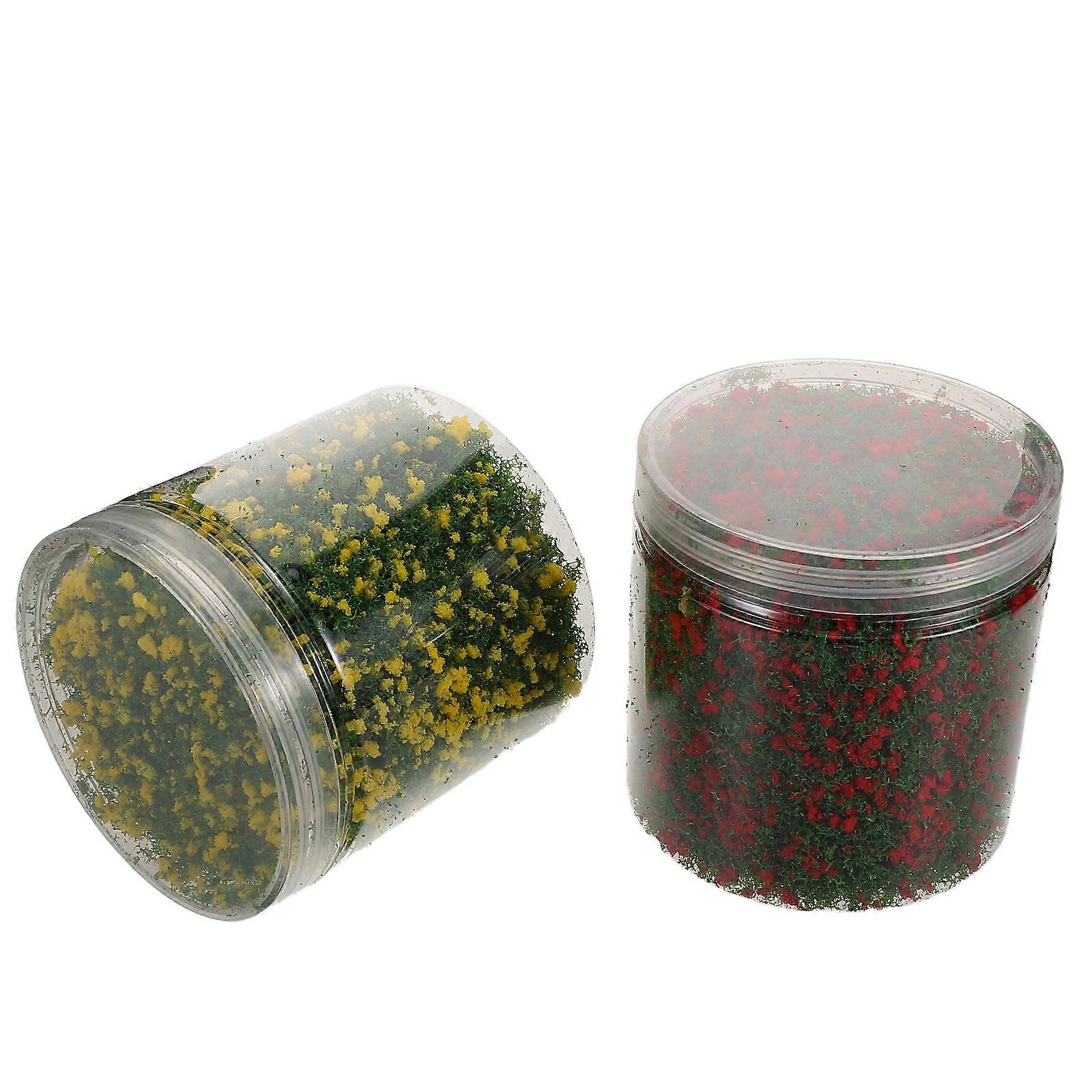Sand Table Modeling Materials Miniature Trees for Model Train Accessories 2Pcs