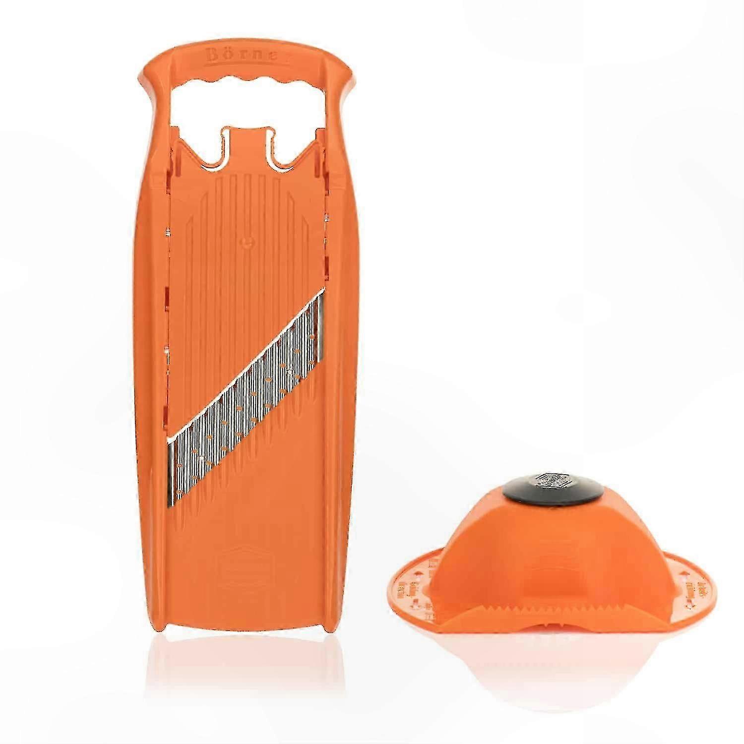 BPA-Free Vegetable Slicer Wave Cutter Waffle Maker Tool for Kitchen Use with Blade for Easy Cutting and Grating