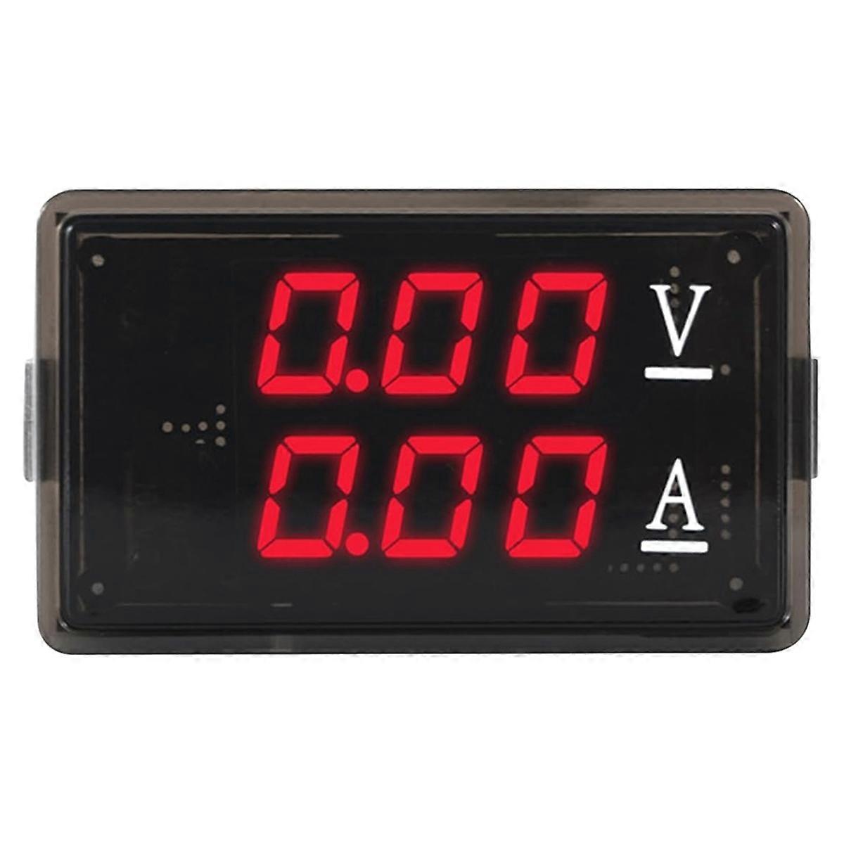 DC0-100V 10A LED Digital Voltmeter Ammeter ,red