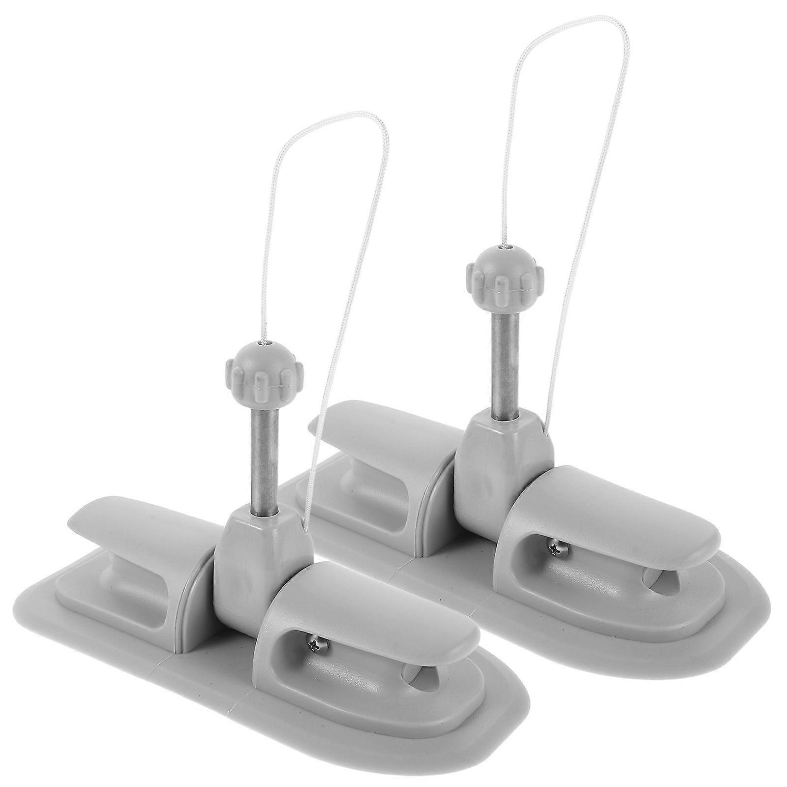 2pcs Kayak Paddle Holder: Universal Inflatable Boat Oar Locks - Adjustable Paddle Mounts Quick-Install Marine Accessories For Kayaks Canoes Row Boats