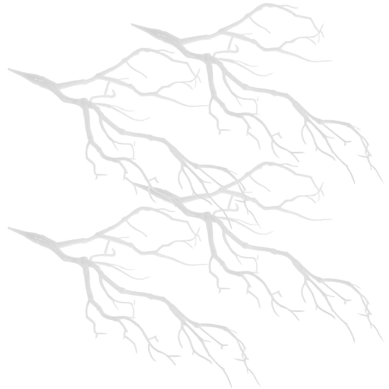 Decorative Plant Twigs for Decor 16Pcs Artificial White Branches